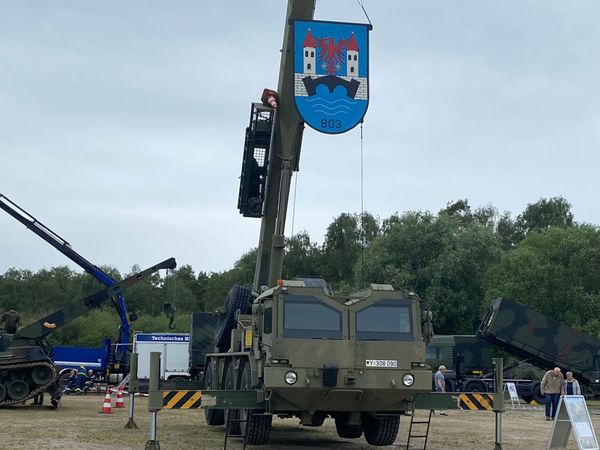 Havelbiwak: Geräteschau des Panzerpionierbataillons 803 in Nitzow