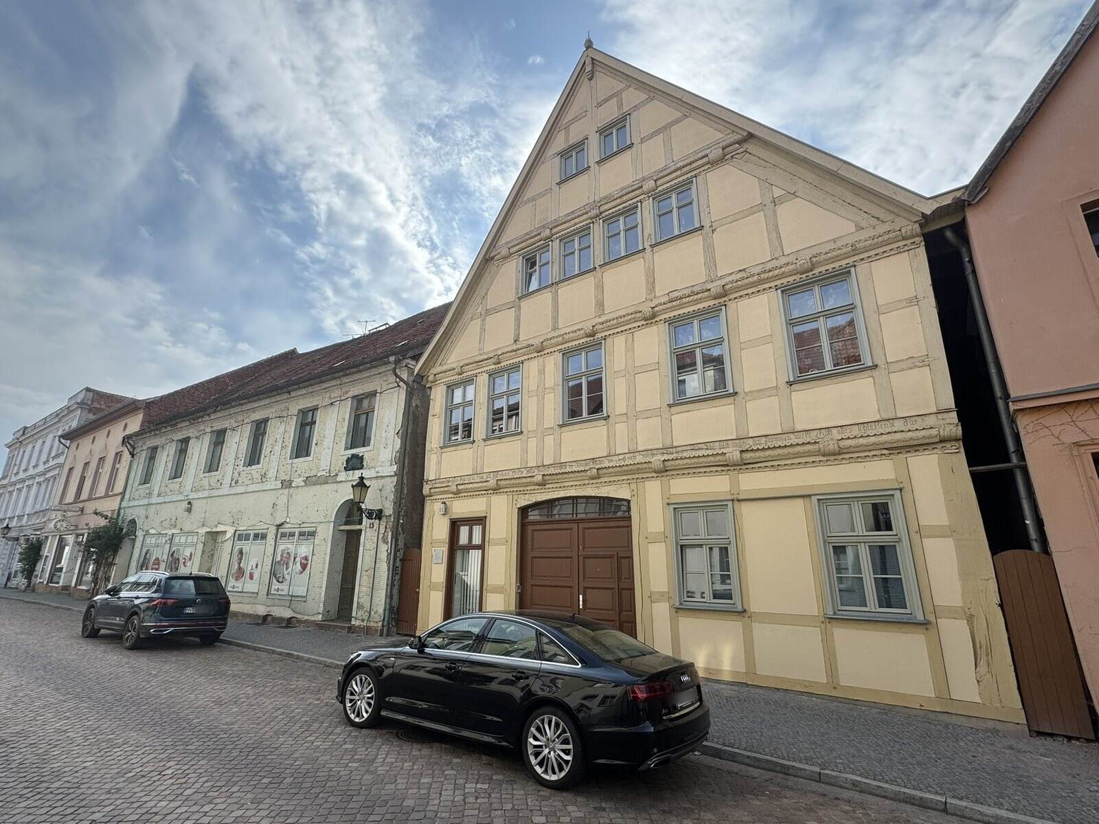Lange Straße 12 und 13 Havelberg nebeneinander (2026)