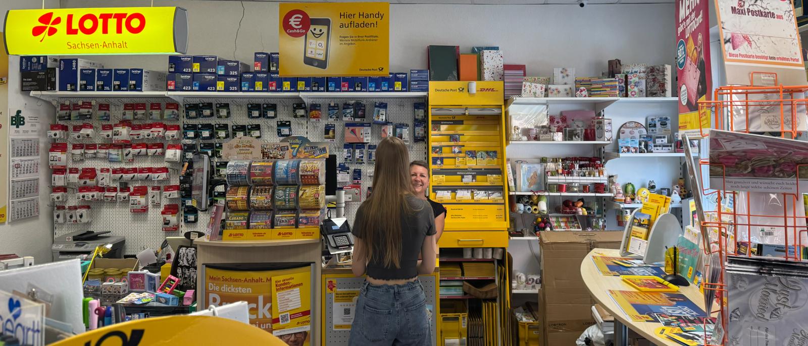 Theke bei Marschner in Havelberg: Post, DHL und Lotto Hinter der Kirche 5
