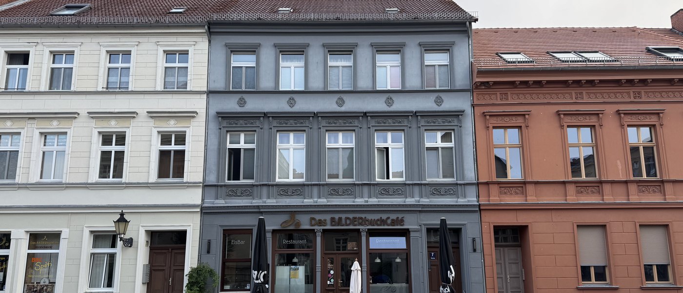 Pension Markt 7 und Bilderbuchcafé am Markt in Havelberg
